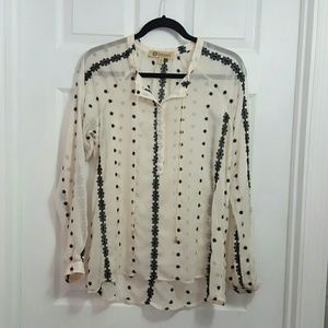 ⬇️Sheer Democracy top